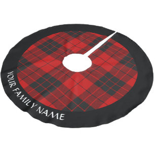 Clan Macleod of Raasay Tartan Brushed Polyester Tree Skirt