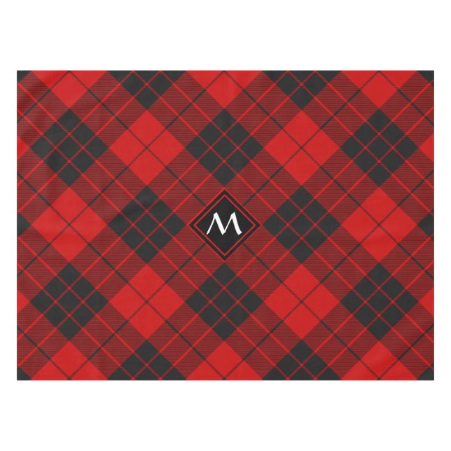 Clan Macleod of Raasay Tartan Tablecloth (Front (Horizontal))