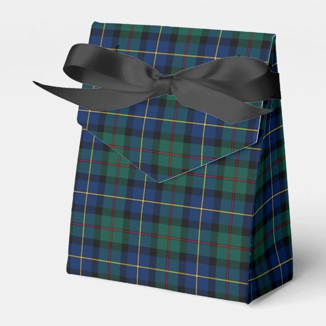 Clan MacLeod of Skye Tartan Favour Box (Front Side)