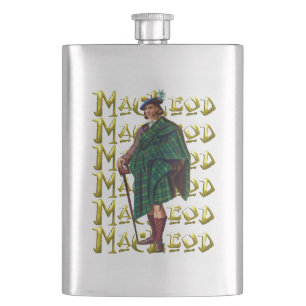Clan MacLeod Old Scotland Dream Hip Flask
