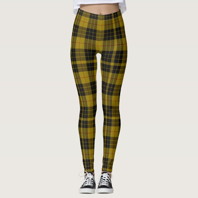 Clan MacLeod Tartan Leggings (Front)