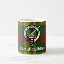 Clan MacMillan Crest Badge and Tartan