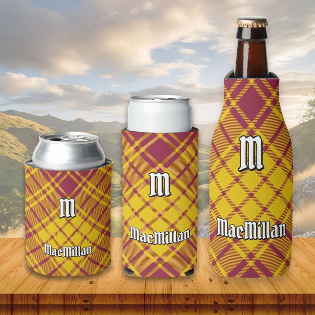 Clan MacMillan Dress Tartan Can Cooler (Creator Uploaded)