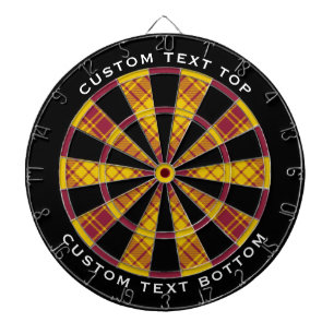 Clan MacMillan Dress Tartan Dartboard