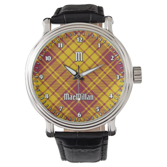 Clan MacMillan Dress Tartan Watch (Front)