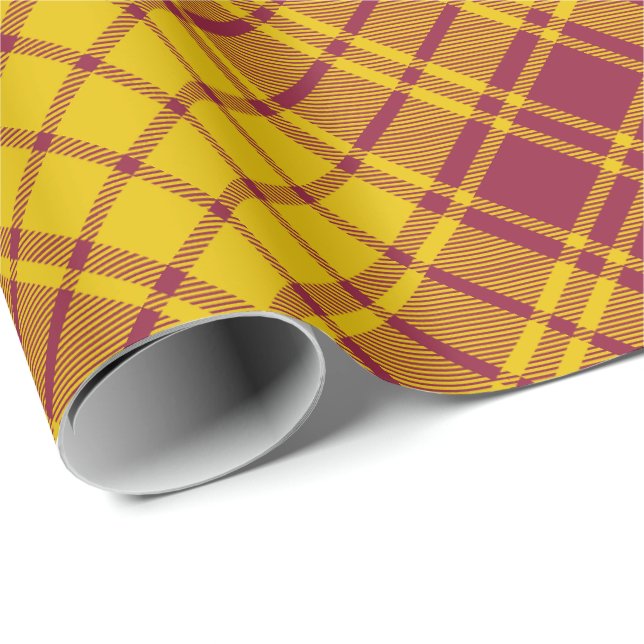 Clan MacMillan Dress Tartan Wrapping Paper (Roll Corner)