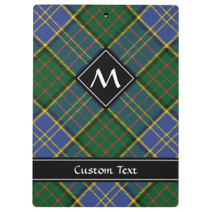 Clan MacMillan Hunting Tartan Clipboard