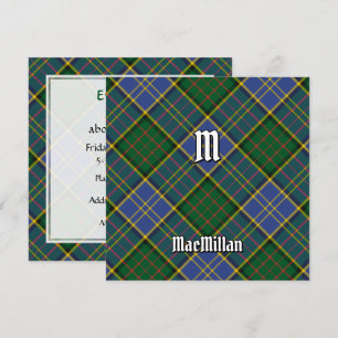 Clan MacMillan Hunting Tartan Invitation