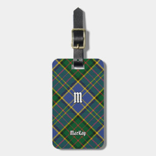 Clan MacMillan Hunting Tartan Luggage Tag