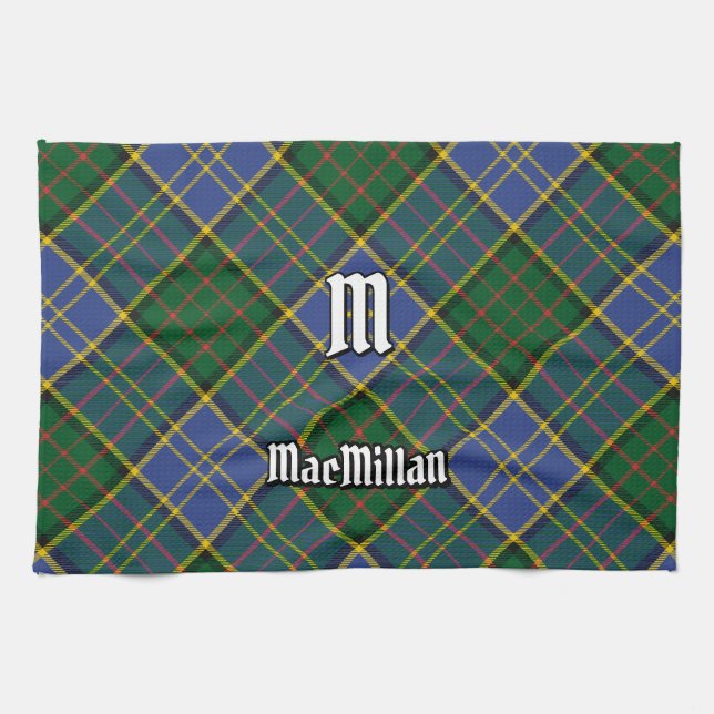 Clan MacMillan Hunting Tartan Tea Towel (Horizontal)