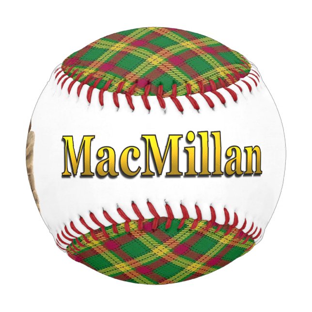 Clan MacMillan Scottish Tartan Dreams Baseball (Front)