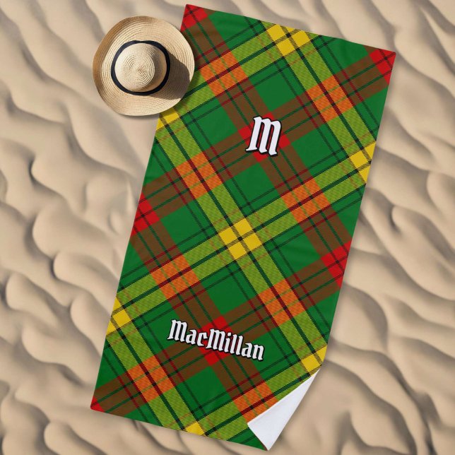 Clan MacMillan Tartan Beach Towel (Creator Uploaded)