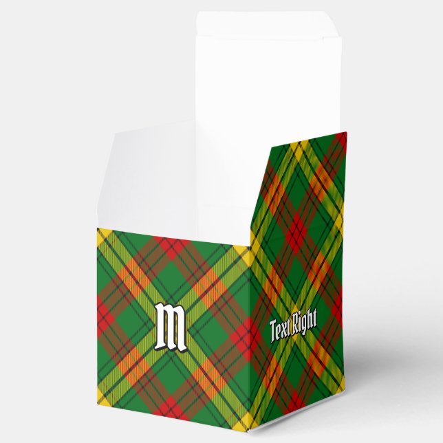 Clan MacMillan Tartan Favour Box (Opened)