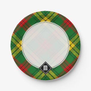 Clan MacMillan Tartan Paper Plate