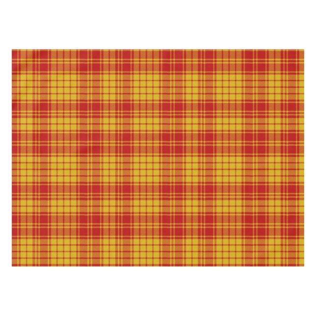 Clan MacMillan Tartan Tablecloth (Front (Horizontal))