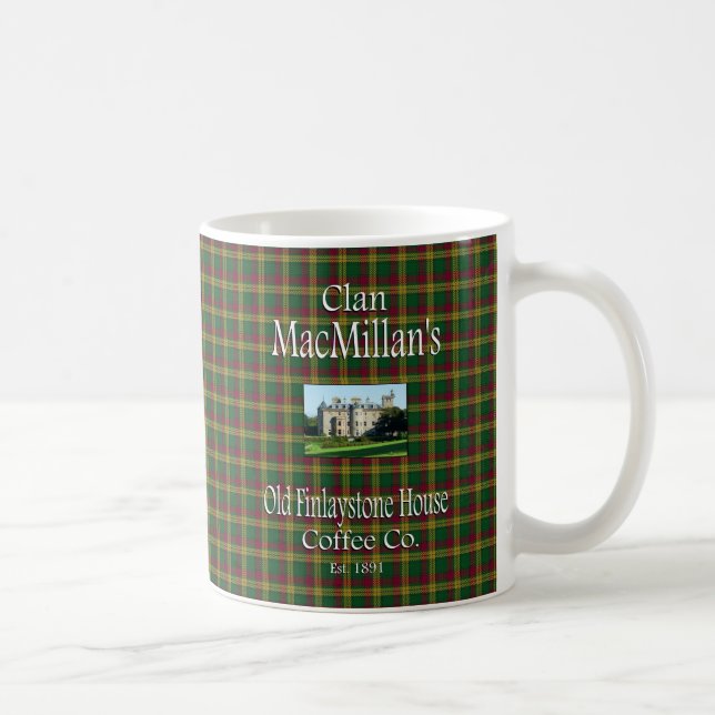 Clan MacMillan's Old Finlaystone House Coffee Co. Mug (Right)