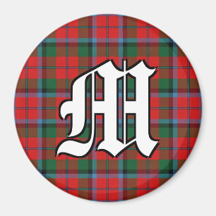 Clan MacNaughton MacNachtan Tartan Plaid Accents Magnet