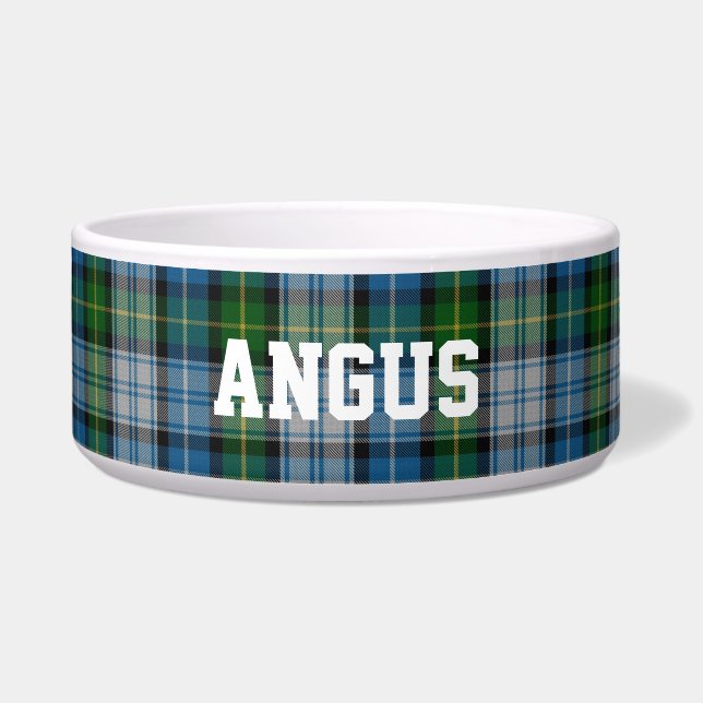Clan MacNeil Custom Tartan Plaid Pet Bowl (Front)