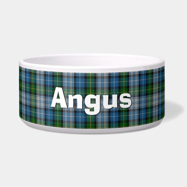 Clan MacNeil Custom Tartan Plaid Pet Bowl (Front)