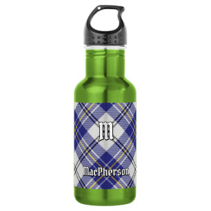 Clan MacPherson Blue Dress Tartan 532 Ml Water Bottle