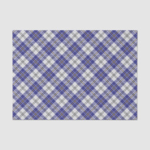Clan MacPherson Blue Dress Tartan Tissue Paper