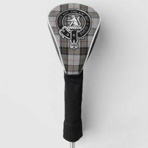 Clan MacPherson Crest & Tartan Golf Head Cover