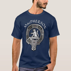 Clan MacPherson Crest & Tartan T-Shirt