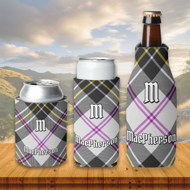 Clan MacPherson Dress Tartan Can Cooler (Creator Uploaded)