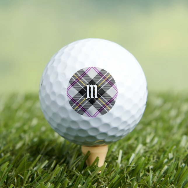 Clan MacPherson Dress Tartan Golf Balls (Insitu Tee)