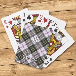 Clan MacPherson Dress Tartan Playing Cards