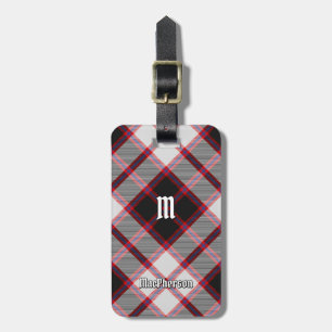 Clan MacPherson Hunting Tartan Luggage Tag