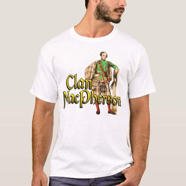 Clan MacPherson Old Scottish Highland Games Shirts (Front)
