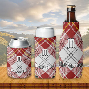 Clan MacPherson Red Dress Tartan Can Cooler