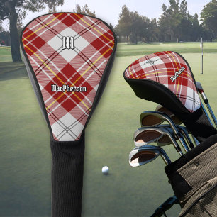 Clan MacPherson Red Dress Tartan Golf Head Cover