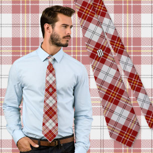 Clan MacPherson Red Dress Tartan Neck Tie