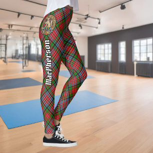 Clan MacPherson Tartan Leggings