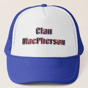 Clan MacPherson Tartan Logo, Trucker Hat