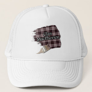 Clan MacPherson Tartan Paint Brush Cap