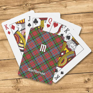 Clan MacPherson Tartan Playing Cards
