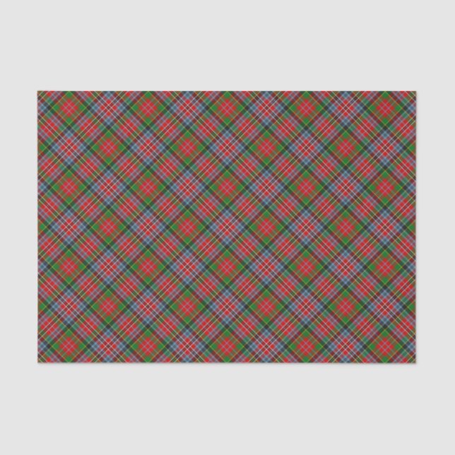 Clan MacPherson Tartan Tissue Paper (Front)