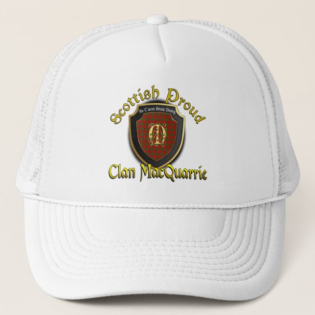 Clan MacQuarrie Scottish Dynasty Cap (Front)