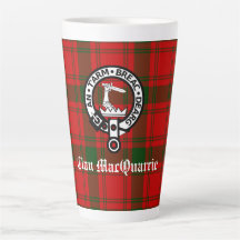 Clan MacQuarrie Tartan and Crest