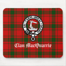 Clan MacQuarrie Tartan and Crest