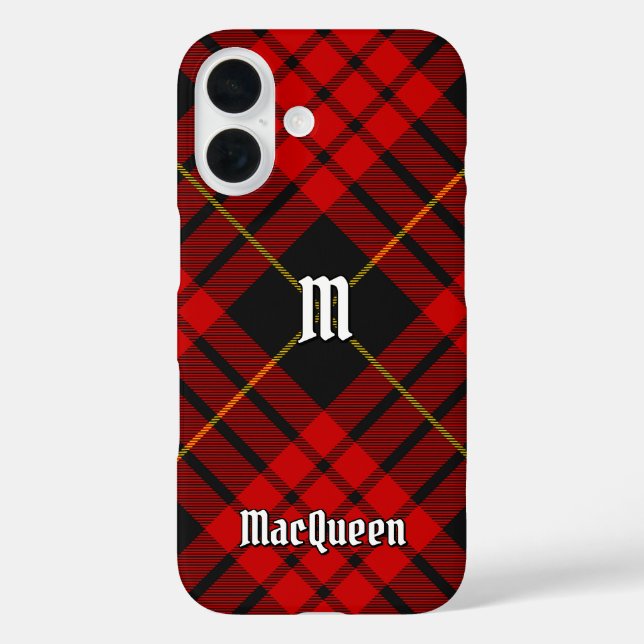 Clan MacQueen Tartan Case-Mate iPhone Case (Back)