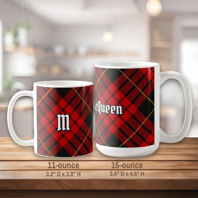Clan MacQueen Tartan Coffee Mug (Creator Uploaded)