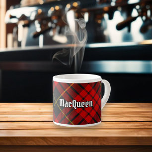 Clan MacQueen Tartan Espresso Cup