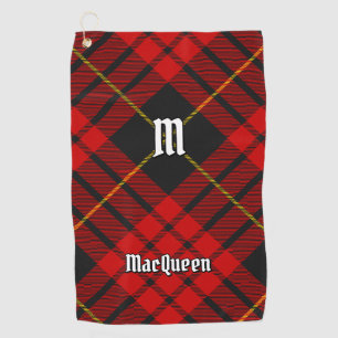 Clan MacQueen Tartan Golf Towel
