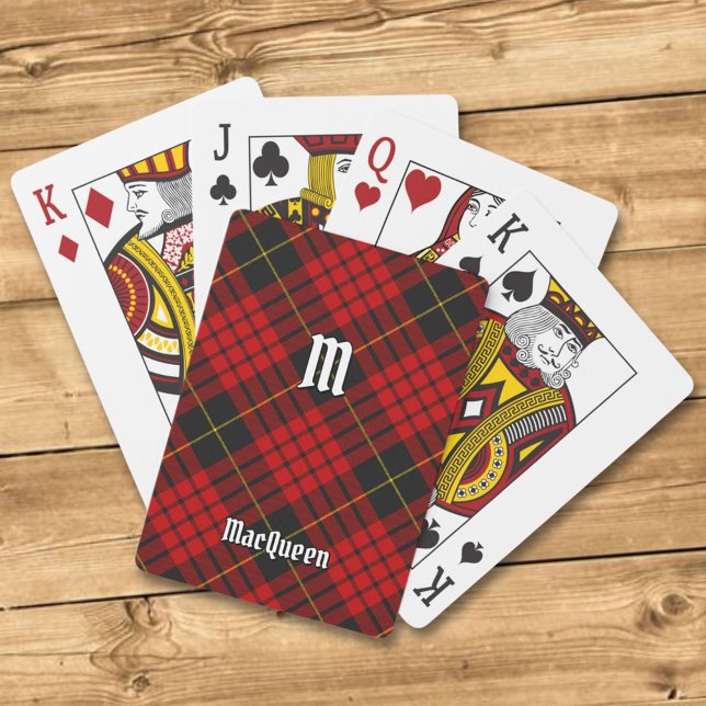 Clan MacQueen Tartan Playing Cards (Creator Uploaded)
