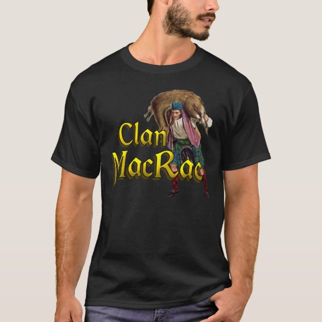 Clan MacRae Highland Games T-Shirt (Front)