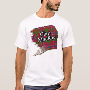 Clan MacRae Scottish Tartan Paint Shirt